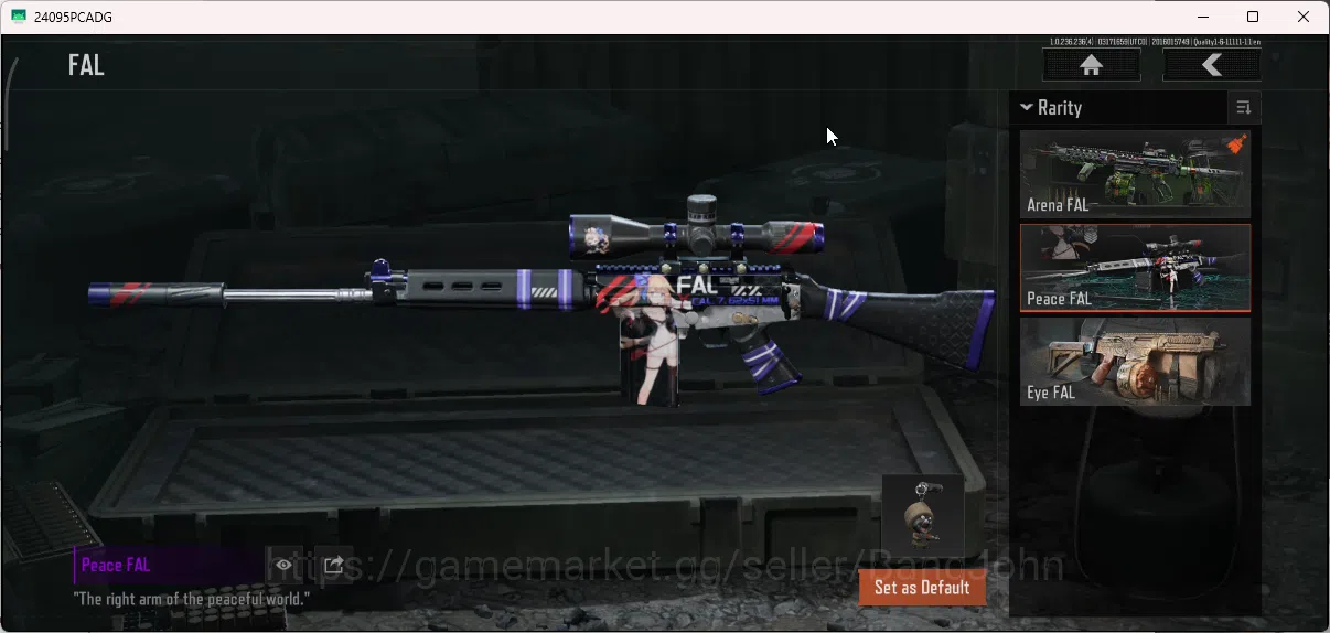 Arena Breakout Accounts Lvl30|SV469M|CV405M|6 Leg/5 Collab WP|6 Epic Suits image 7
