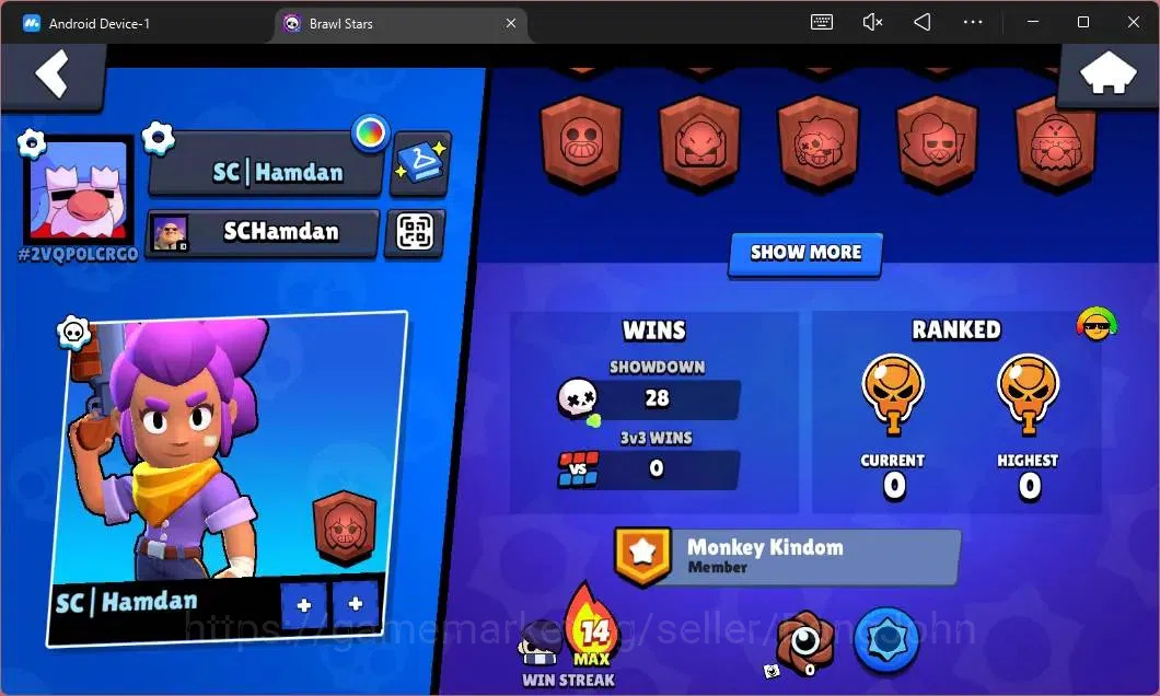 Brawl Stars Accounts Global | 509 Thropy|12 Brawler|2 Max Hypercharge(S image 3