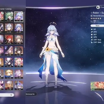 Honkai Star Rail Accounts Others Asia|Bonus GI|TL 70|30 Limited|3 PremTeam|Casto E1+Sign,Robin