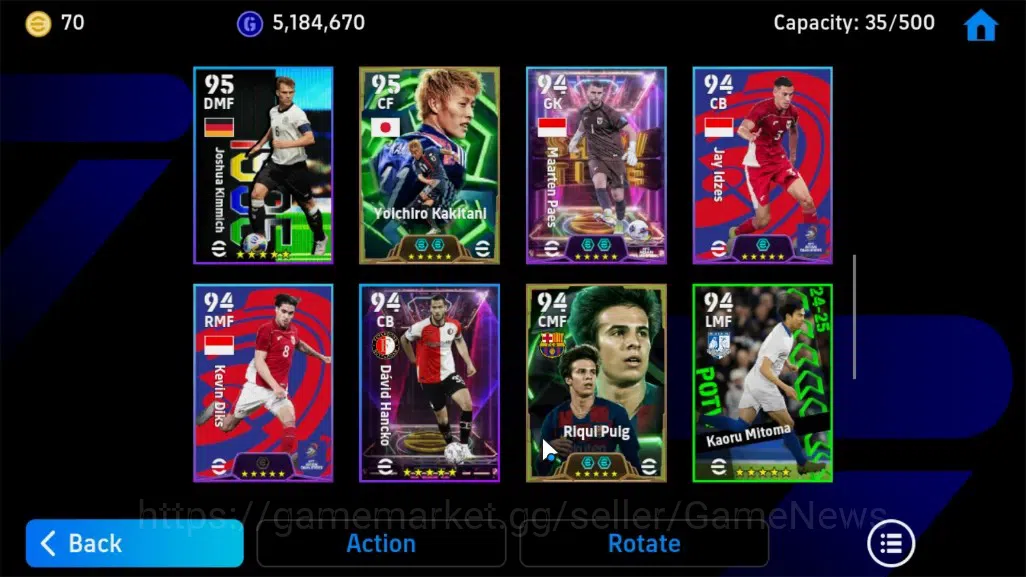 eFootball Accounts Android|BigTime Gianligi Buffon,Neymar Jr,Epic Ste image 6