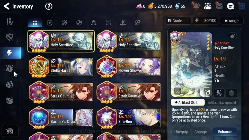 Epic Seven Accounts GLOBAL|UnVerif|4 ML(C Lilias,B Hwayoung,US Choux,H image 17