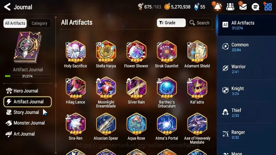Epic Seven Accounts GLOBAL|UnVerif|4 ML(C Lilias,B Hwayoung,US Choux,H image 6