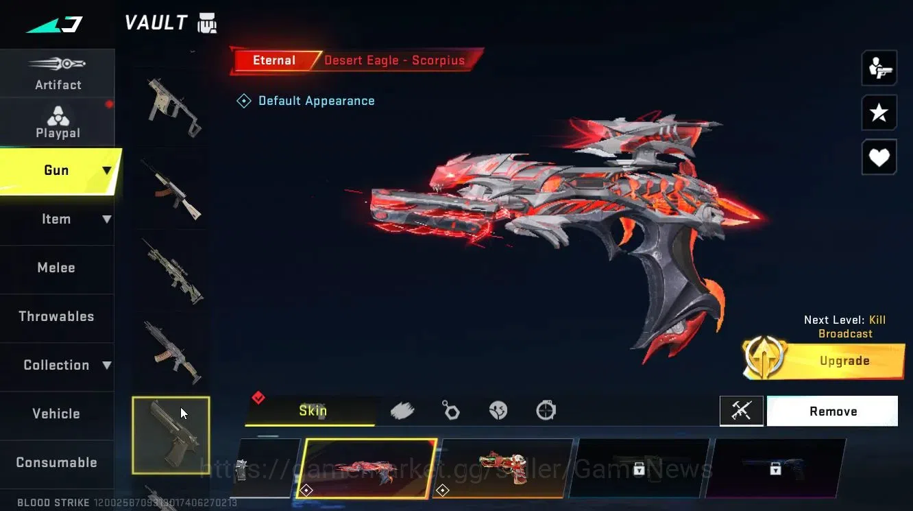Blood Strike Accounts ASIA|ETERNAL DEagle-Scorpius|ULTRA [KATYA,VAL,AK57 image 20