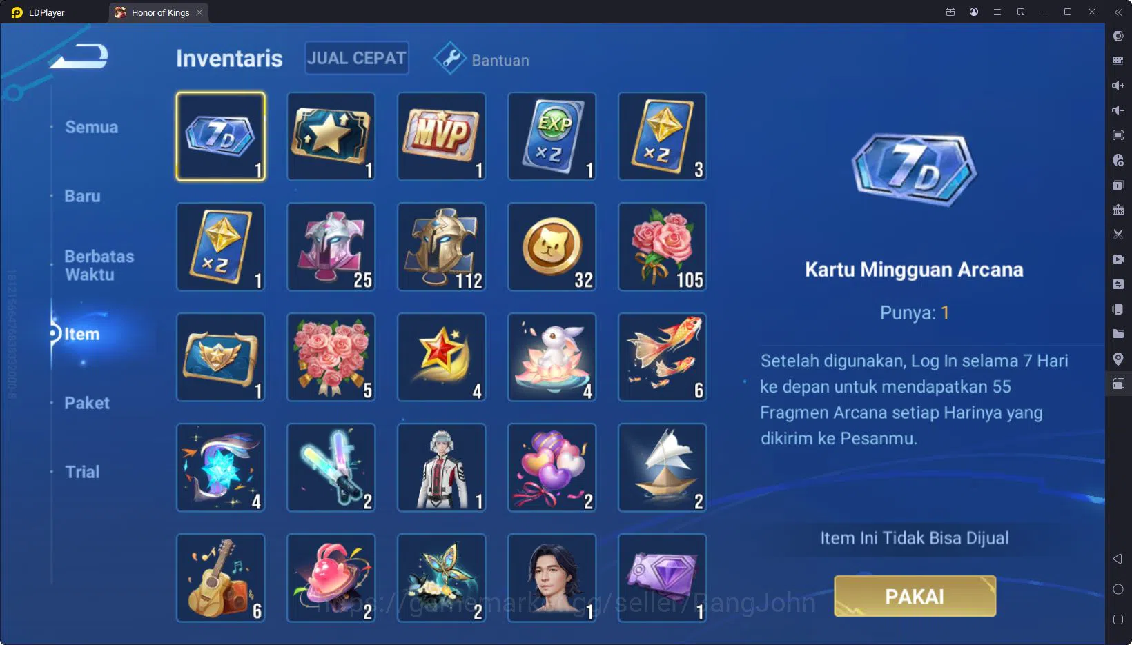 Honor of Kings Accounts GLOBAL|HERO 79,SKIN 55,TIGER Pei,Good Acc and many image 7
