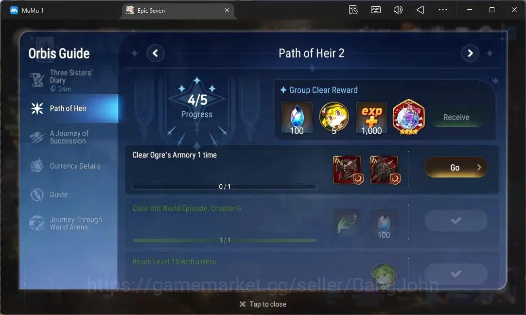 Epic Seven Accounts High-End Global Unverif|18 ML(E Ilynav,LOT Scales,SN Yulha,LR Krau,Straze,DD Ray Etc)|PoH+Bless ON|SS 13