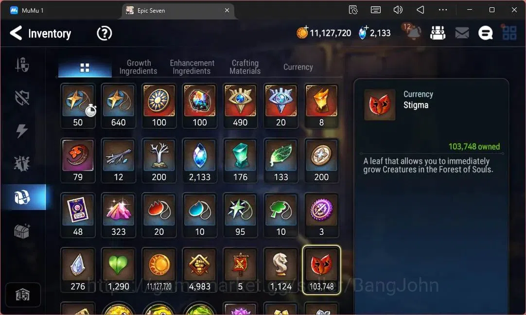 Epic Seven Accounts High-End Global Unverif|18 ML(E Ilynav,LOT Scales,SN Yulha,LR Krau,Straze,DD Ray Etc)|PoH+Bless ON|SS 20