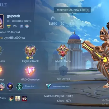 Mobile Legends: Bang Bang Accounts Others Global|94S|Junior|Epic10th Nana,SpongeBob,Gaara,Blazing Claude,Epic