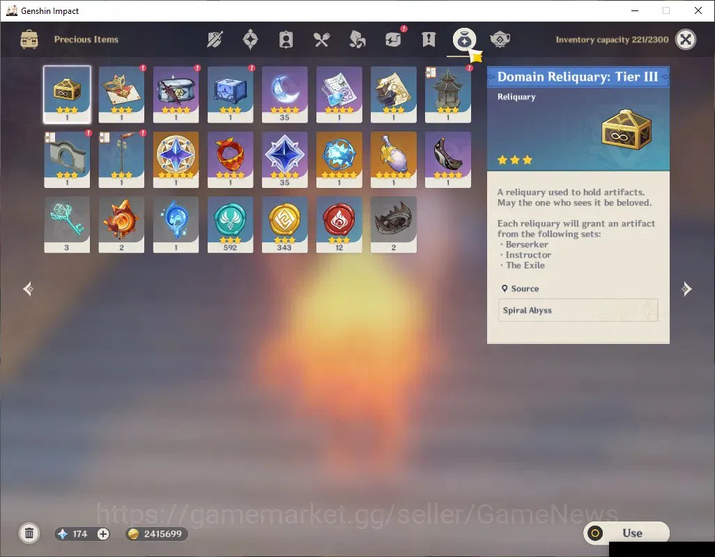 Genshin Impact Accounts ASIA|AR 34|BD Unset|1 Limited [Mavuika] + 3(*5Stan image 8