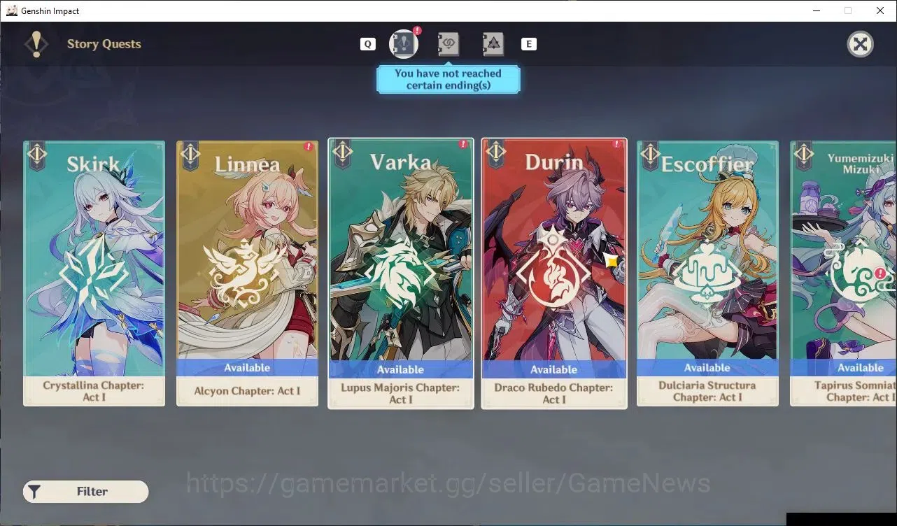 Genshin Impact Accounts ASIA|AR 57|6 Limited+6 (5* Weapon)|Prem team Mavui image 18