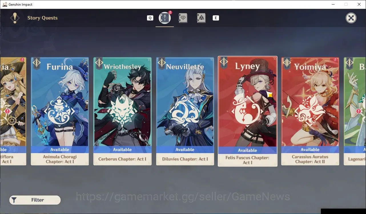 Genshin Impact Accounts ASIA|AR 57|6 Limited+6 (5* Weapon)|Prem team Mavui image 19