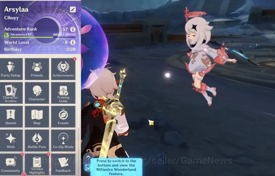 Genshin Impact Accounts ASIA|AR 57|6 Limited+6 (5* Weapon)|Prem team Mavui image 2