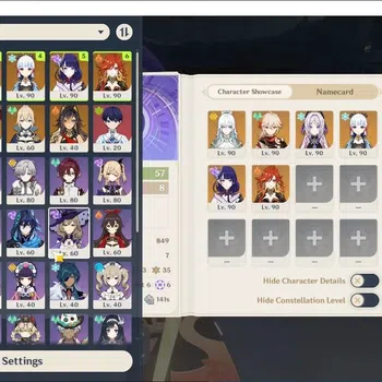 Genshin Impact Mid Game ASIA|AR 57|6 Limited+6 (5* Weapon)|Prem team Mavui image 1