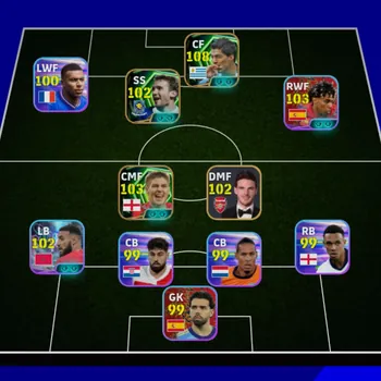 eFootball Accounts Legends & Iconic Players EFOOTBALL COLLECTIVE STRENGTH 3136 • LUIZ SUAREZ (URUGUAY) 108 • READY TO PLAY