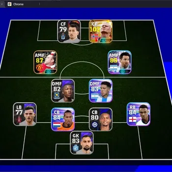 eFootball Accounts Legends & Iconic Players Mobile | PW 2495 | New Bigtime Erling Haaland | Epic Wayne Rooney | 2026 | Check
