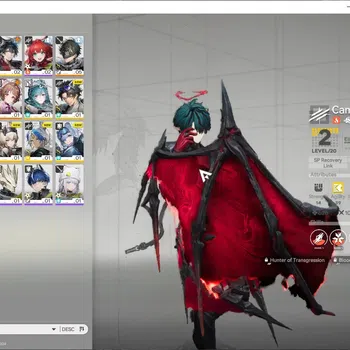 Arknights: Endfield Accounts Asia|Lv 2|2 SSR 1 Limited + 2(*6 Weap)|Camille+Signature|Ardelia|Male MC|Log Gryphlink|Check