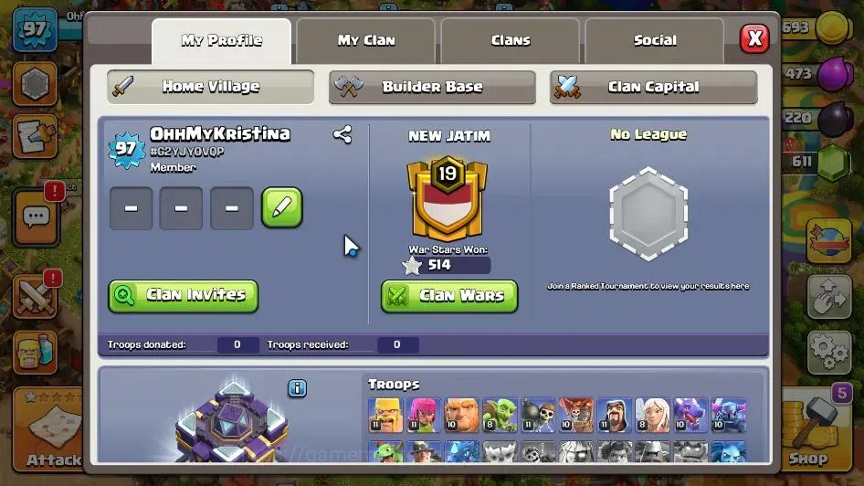 Clash of Clans Accounts ASIA|LV 97|TH 15-BH 6|HH 9|BK 23,AQ 30,GW 10,MP 16 image 2