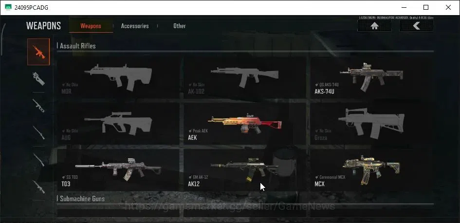 Arena Breakout Accounts MOBILE|MOBILE Lv30|SV 45.5M|CV 23.5M|QS AKS-74U,Pe image 5