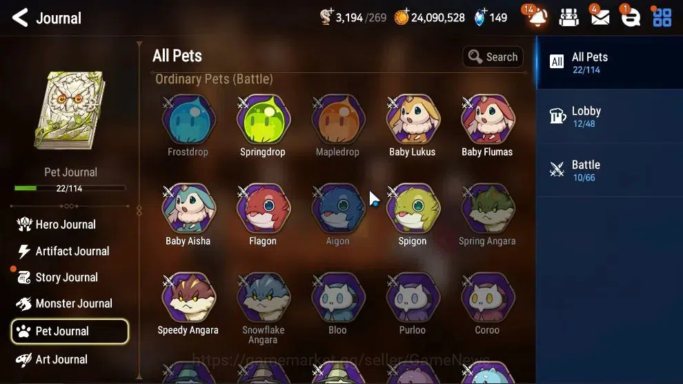 Epic Seven Accounts Starter GLOBAL UnVerif|New Era|5 ML(LOTScales,WOTM Tenebria,ByHwayung,etc)+Ab Fumyr,Setsuka,Etc|Poh 20