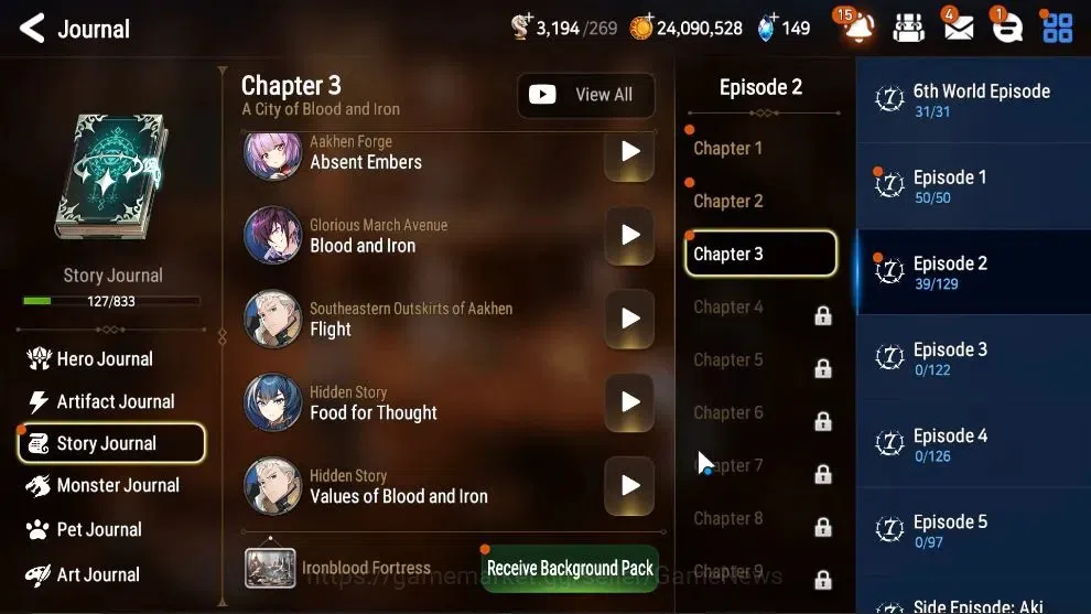 Epic Seven Accounts Starter GLOBAL UnVerif|New Era|5 ML(LOTScales,WOTM Tenebria,ByHwayung,etc)+Ab Fumyr,Setsuka,Etc|Poh 9