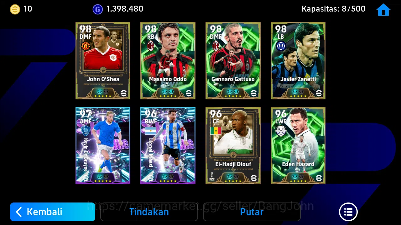 eFootball Accounts Power 3030 | John O'Shea | Mesi | Gennaro Gattuso  image 3