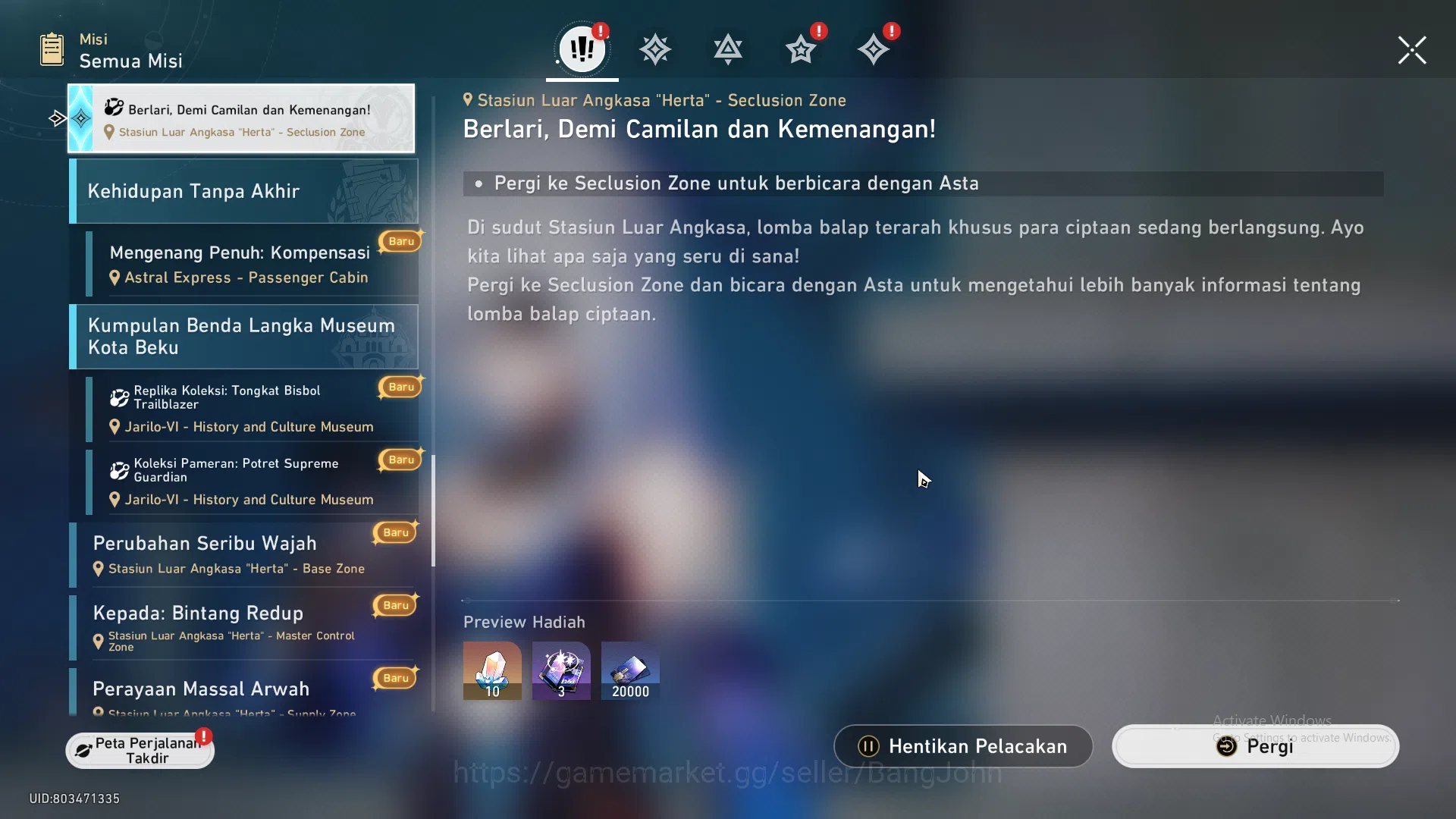 Honkai Star Rail Accounts ASIA|TL 63|6 limit|Jingliu,Dr.RatioSparkle,DanHeng image 11