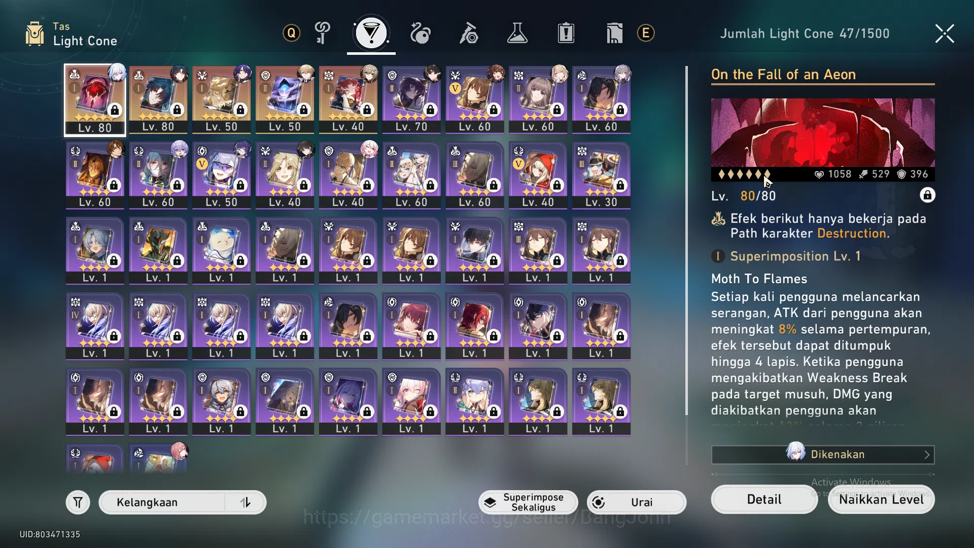 Honkai Star Rail Accounts ASIA|TL 63|6 limit|Jingliu,Dr.RatioSparkle,DanHeng image 5