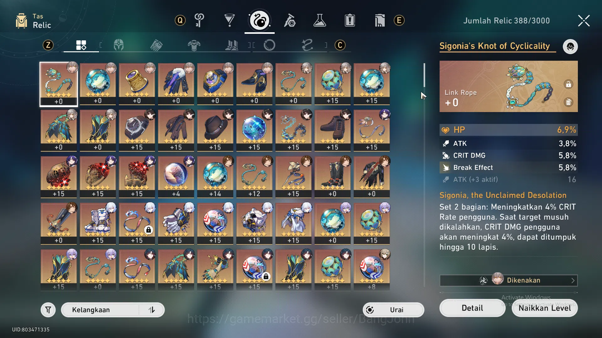 Honkai Star Rail Accounts ASIA|TL 63|6 limit|Jingliu,Dr.RatioSparkle,DanHeng image 6