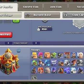 Clash of Clans High-End Global | TH 16-BH 10 | LVL 255|AQ 95 ,MP 71 ,GW 70 image 1