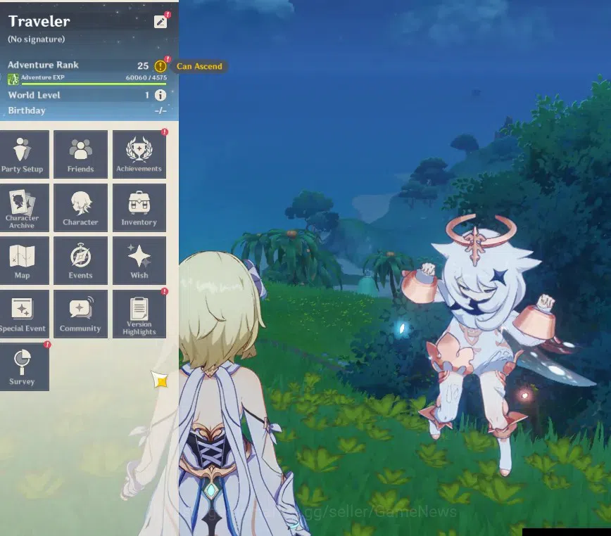 Genshin Impact Accounts Asia|AR 25|1 Limited Mavuika|Low Main Quest|Reunio image 1