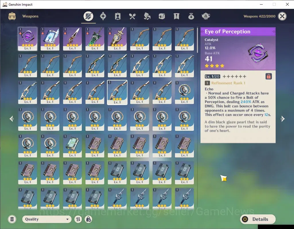 Genshin Impact Accounts Asia|AR 25|1 Limited Mavuika|Low Main Quest|Reunio image 3