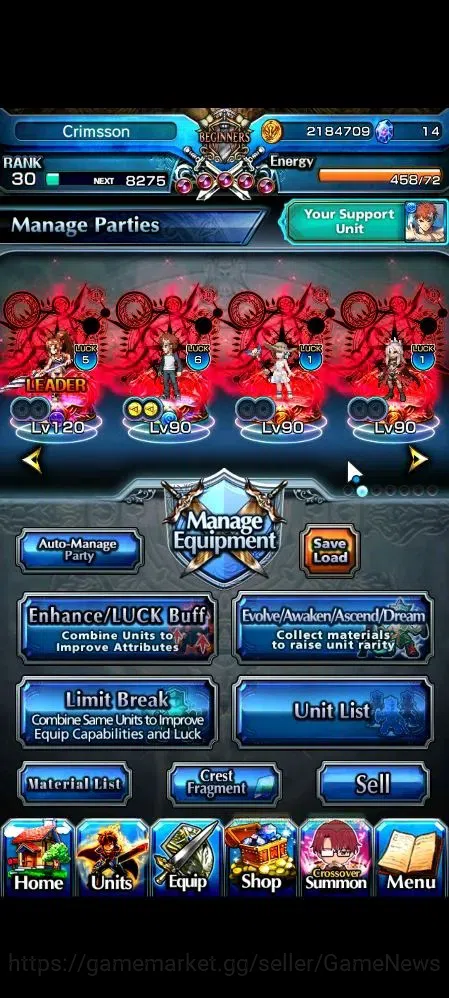 Grand Summoners Accounts Global|Rank 30| 9 Ascend (S Miyu,Shirou Emiya,Chlo image 3