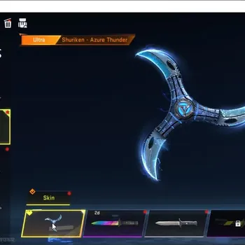 Blood Strike Accounts Collab Skin ASIA|ETERNAL MP7-TideSong+Melee Shuriken,Staff|Collab One PunchMan SKS,Ethan|8
