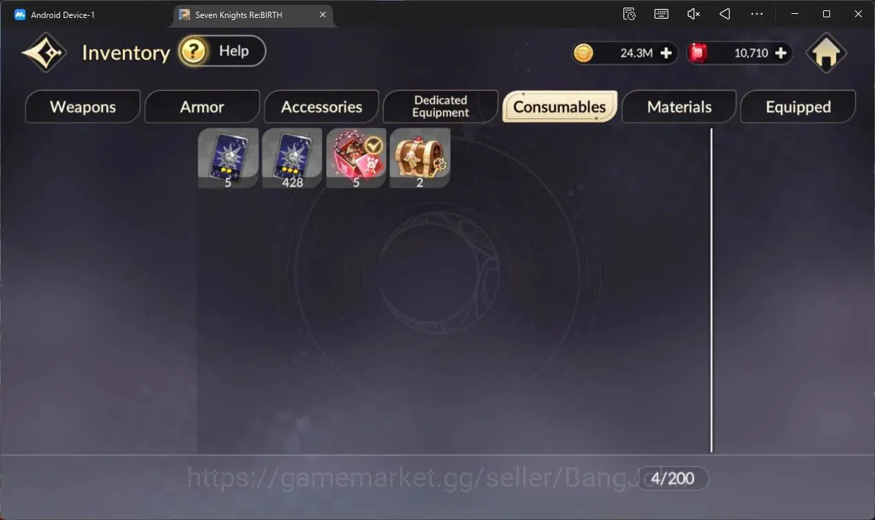 Seven Knights Re:Birth Accounts Global |2 EX7 (Juri TC6,Melia)|34 TC6(Dellons,Skul image 10