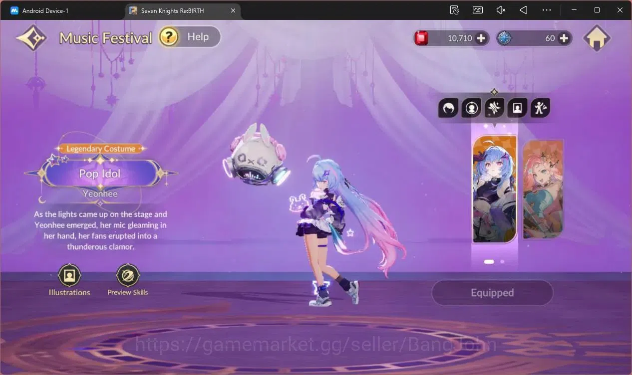 Seven Knights Re:Birth Accounts Global |2 EX7 (Juri TC6,Melia)|34 TC6(Dellons,Skul image 16