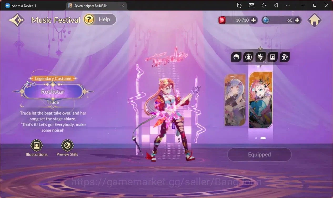Seven Knights Re:Birth Accounts Global |2 EX7 (Juri TC6,Melia)|34 TC6(Dellons,Skul image 17