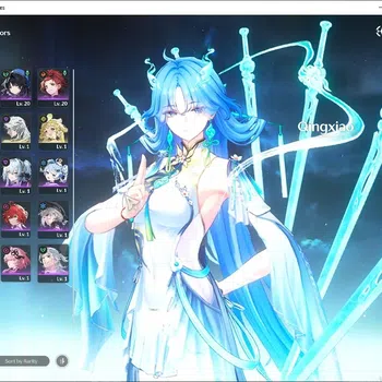 Wuthering Waves Accounts Starter SEA|UL 48|1 Limited|Qingxiao RC6 + 3 Standard Calcharo,Verina,Encore|DB lvl 30|Male MC|Log