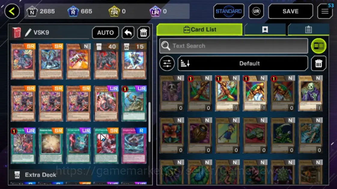 Yu-Gi-Oh! Master Duel Accounts Mid-Level Android |Lv 18 | 20 Deck |Kewl, VSK9, Exosister, Yummys, Elfnote, Dracotail Maid 8