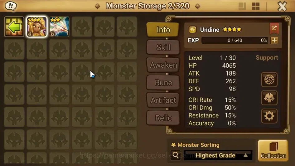 Summoners War: Sky Arena Accounts GLOBAL Lv 50|1 LD[Eludia]|15 Total NB5[Feng Yan,Ri image 10
