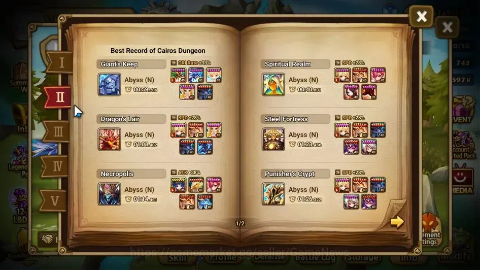 Summoners War: Sky Arena Accounts GLOBAL Lv 50|1 LD[Eludia]|15 Total NB5[Feng Yan,Ri image 4