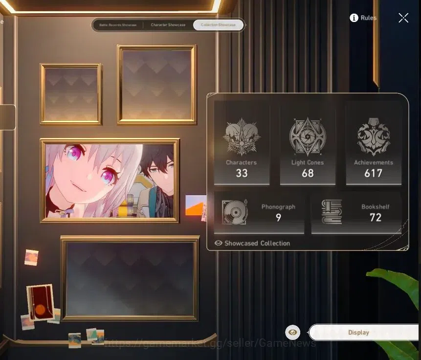 Honkai Star Rail Accounts Asia|TL 65|1 GCS|8 Limited|[Hyacine,Dan Heng PT]+S image 3