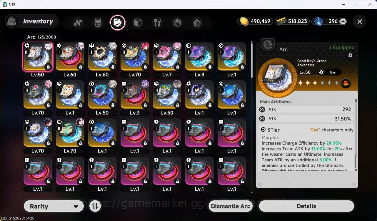 Neverness to Everness Accounts SEA|Lv.47|9 S-Class/3 Limit[Hotori,Nanally,Lacrimo image 13