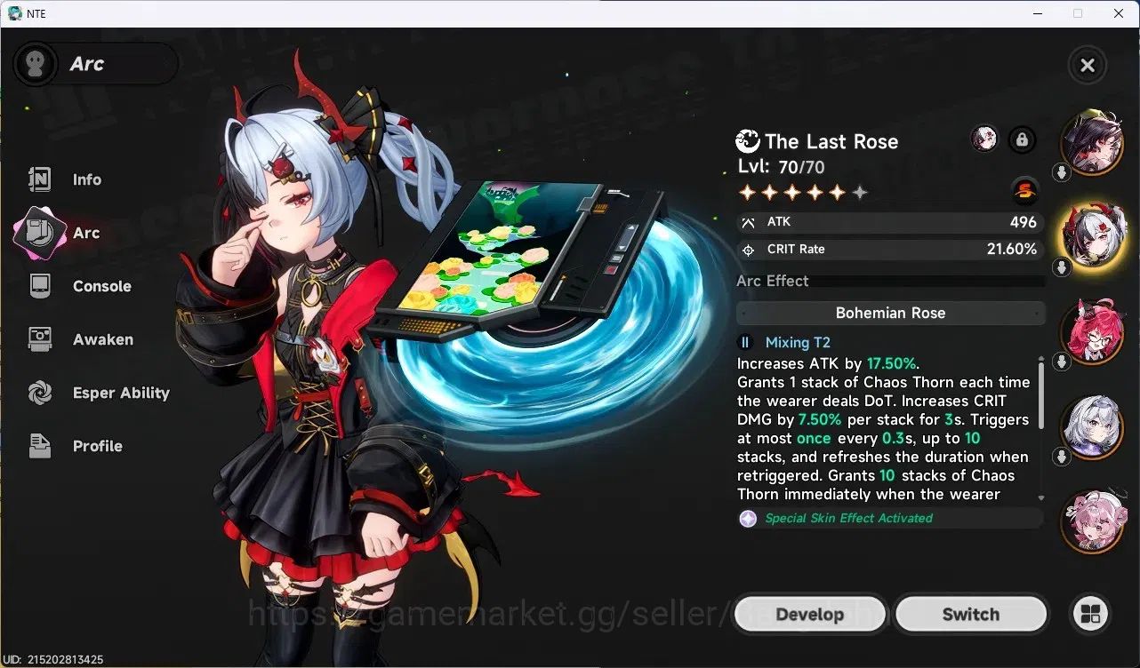 Neverness to Everness Accounts SEA|Lv.47|9 S-Class/3 Limit[Hotori,Nanally,Lacrimo image 5