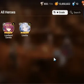 Epic Seven Accounts High-End GLOBAL UnVerif|NewEra| 2 ML (Lisette,L Cermia)+Lidica,Estelle,Tenebria,Landy,etc|4,6K