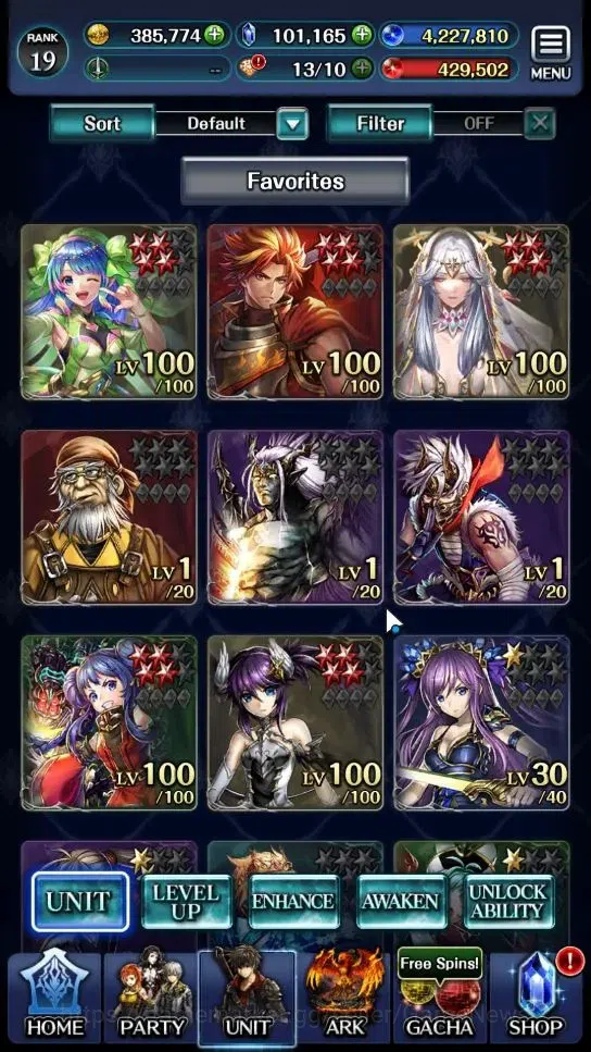 Last Cloudia Accounts Endgame GLOBAL|Rank 19|101k Crystal|Collab BraveFrontier (G Tilith,FG Vargas)+(G Lilaha,Lougseus 1