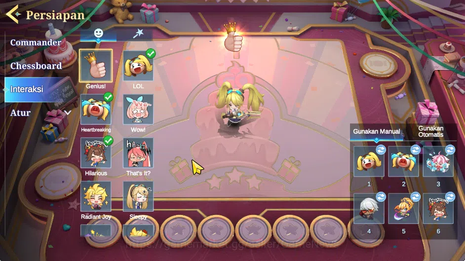 Magic Chess: Go Go Accounts High Honor 115|Bonus MLBB|36 Commander 12 Max|29 Skin|Collector Nana,7 Special,15 Elite|3 17