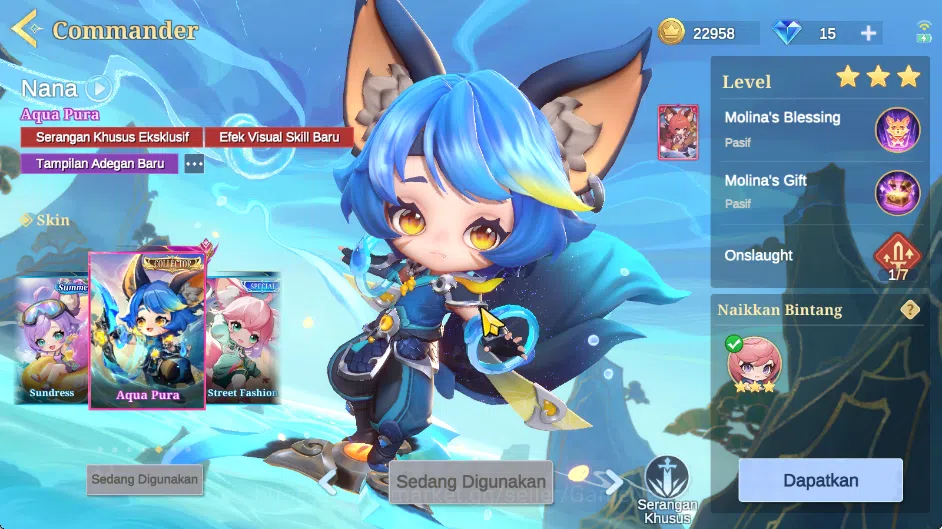 Magic Chess: Go Go Accounts High Honor 115|Bonus MLBB|36 Commander 12 Max|29 Skin|Collector Nana,7 Special,15 Elite|3 3