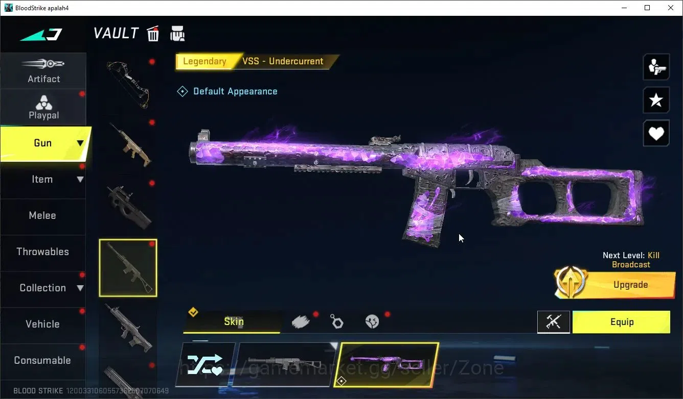 Blood Strike Accounts Asia|Eternal AUG Lv2 | 1 Ultra Striker | 2 Ultra C image 4