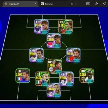 eFootball Legends & Iconic Players Mobile|PW 3176|Epic Cannavaro,Thuram,Cafu,Rijkaard image 1