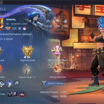 Mobile Legends: Bang Bang Accounts Collector Global |Hero 131|Skin 198|Expert|CC Natalia|KOF Karina|Ligtborn