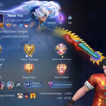 Mobile Legends: Bang Bang Others skin 281, hero 132, prime Beatrix, LB chou, Saber( image 1